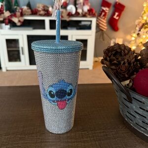 Stitch  Rhinestone Tumbler